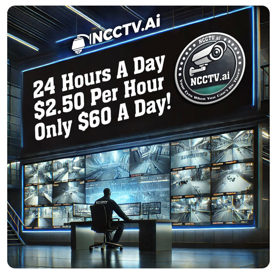 24-Hour Live Monitoring Service – AI-Powered Security | $2.50 Per Hour